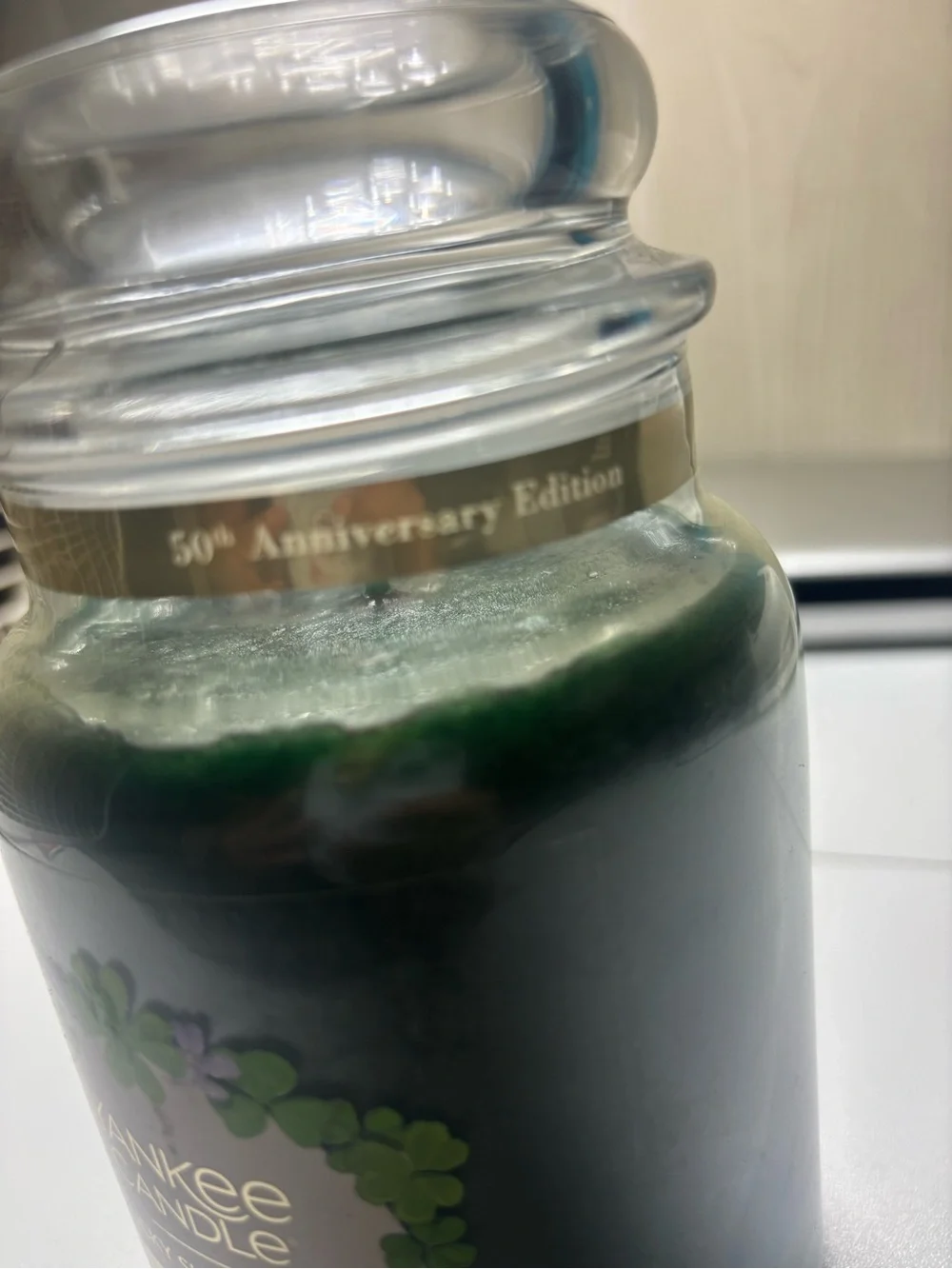 Yankee Candle lucky shamrock
